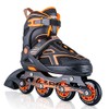 2PM SPORTS Torinx Green Boys Adjustable Inline Skates, Fun Beginner