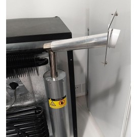 Upgraded Gas Vent Kit for Propane Refrigerator Fridge Vent Pipe Accessories in Caravan Motorhome Camper