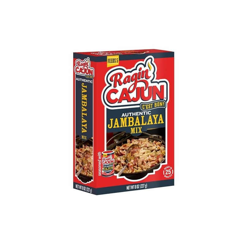 Ragin Cajun Jambalaya 8oz (Pack of 3)