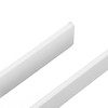 Self Adhesive Hand Towel Holder U Shaped Space Saving Acrylic