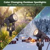 Grinsvalley 2 Set 4 in 1 RGB Solar Landscape Spot