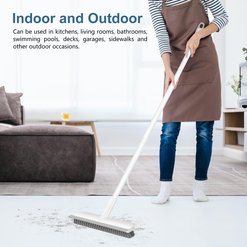SetSail Floor Scrub Brush with 48-Inch Long Adjustable Handle 2