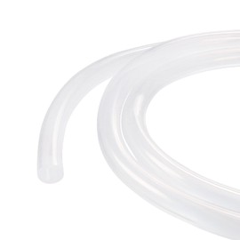 sourcing map PVC Transparent Hose Vinyl Tubing 7mm ID 10mm OD 2.5m Flexible Lightweight for Water Tube,Air Tube