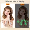 XIKAYA 12 x Unicorn Glow Tattoo Set Luminous Tattoos for