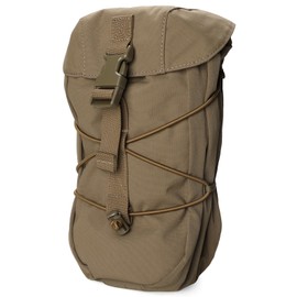 LIVANS Tactical Large Dump Pouch, Adjustable Drawstring Mag Utility Pouch Large EDC Tool Belt Pouch Molle Admin Pouch with Buckle Closure