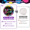 154Pcs Neon Party Supplies Set - Serves 24, Glow in