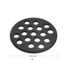 Round cast Iron Bottom fire Grate for Big Green Egg,