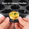 Inn Diary Silicone Muffin Pan for Baking 24 Cups Non-Stick