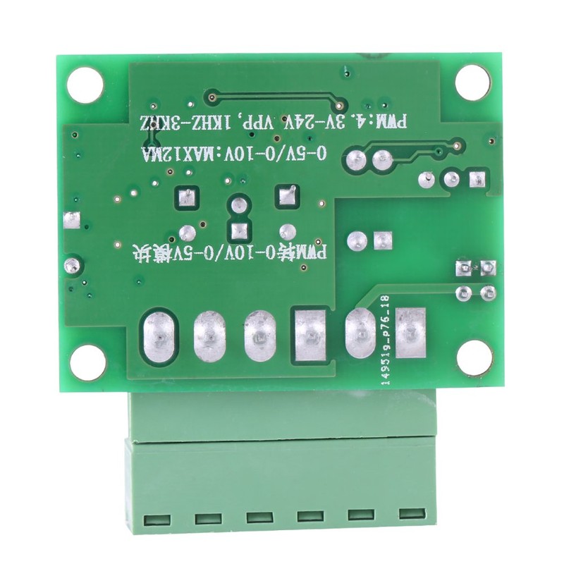 1-3KHZ 0-10V PWM-to- Voltage Module, Signal Digital Voltage Converter, PWM
