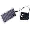 2.5W Solar Panel Fan Solar Pet Exhaust Air Flowing Fan