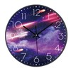 SWECOMZE Silent Wall Clock, 25 cm, Children's Wall Clock, Dial