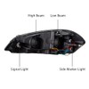 ALLGOOD Headlight Assembly Front Headlamp Compatible with Chevy Impala 2006-2013/