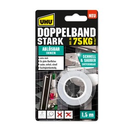 UHU 46890 Removable Double Strap White