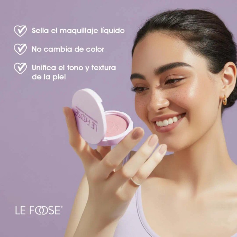 Polvo Compacto Maquillaje En Polvo Acabado Mate Le Foose