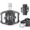 Double-sided Clip Pedals MTB Pedals Cycle Pedals with Cleats Replacement