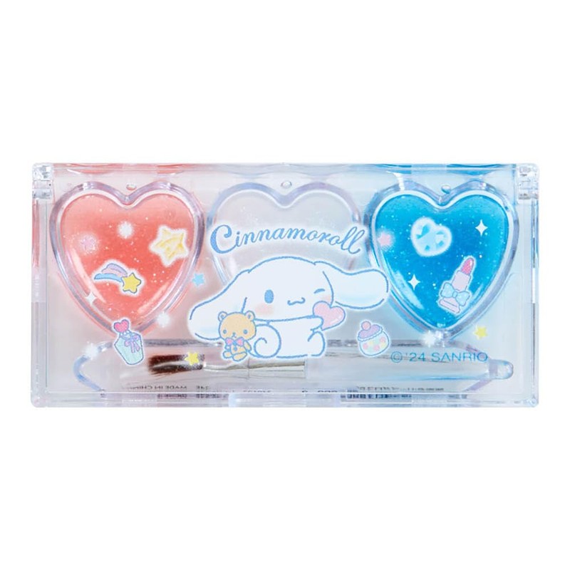Sanrio 844187 Colored Lip & Gloss Set, Cinnamoroll