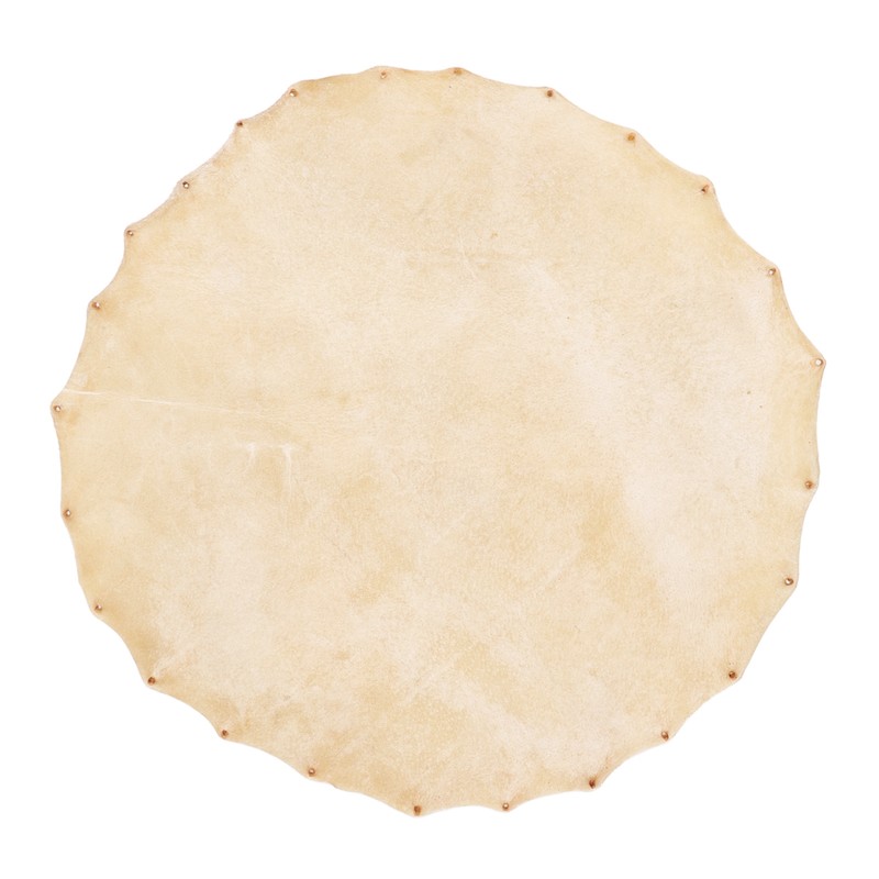 Goatskin Drum Head for Bongo Shaman Drums Djembe Replacement Parts