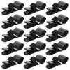 Lusofie 15 Pcs Garden Flag Clips Anti Wind Holder Clips