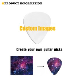 Howilath Skull Guitar Picks Gothic Day of Dead Guitar Picks for Any Guitarist for Acoustic and Electric Guitars