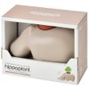 Seishin Pottery Hippopoplant Beige/Basil Size: Approx. W 6.0 inches (15.3 cm), D8 H 4.5 inches (11.5 cm), GD-98202