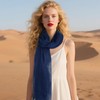 Nydotd Women Summer Cotton Linen Scarf Crinkle Long Beach Shawl