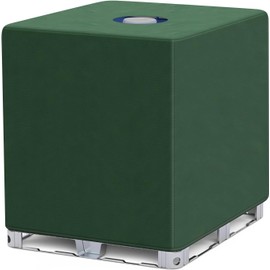 IBC Tote Cover for 1000l Rain Barrel,275 Gallon Outdoor Water Tank Protective Cover 1000l,Waterproof Water Tank Cove r for Rain Wate r Barrel (Green)
