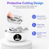 Electric Nail Clippers, 3-Speed Automatic Nail Trimmer for Fingernails and