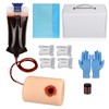 MedEduQuest Wound Packing Trainer with Tourniquet for Bleeding Control Training,