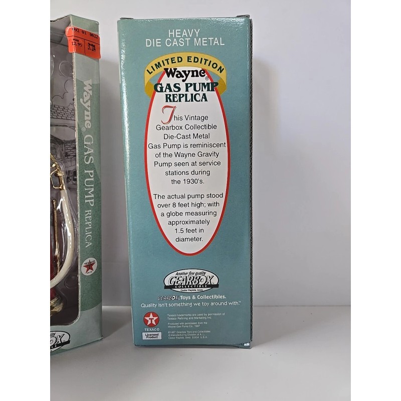 GEARBOX Wayne Gas Pump Replica- Texaco - Limited Edition -