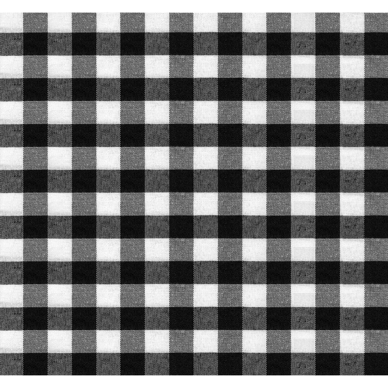 Martina Home TEFLONATED TABLECLOTH MADE Vichy Black 250X140 CM