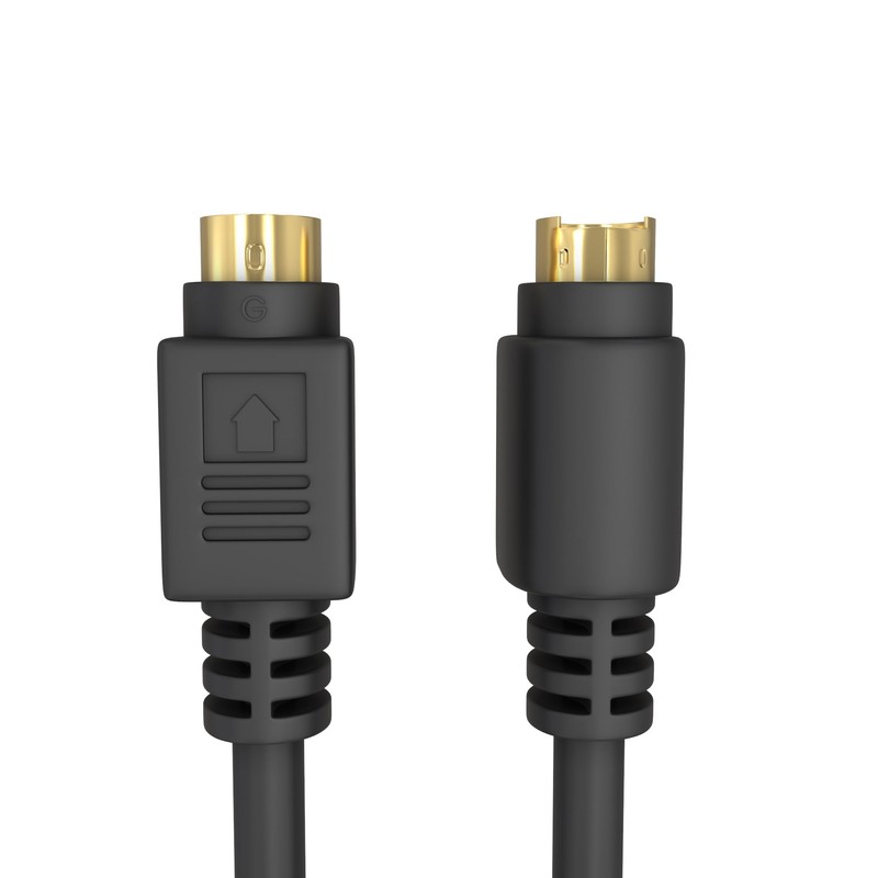 Cmple - S-Video Cable Gold-Plated (SVHS) 4-PIN SVideo Cord -