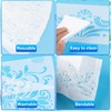 Lekabee 20Pcs Vintage Border Stencil