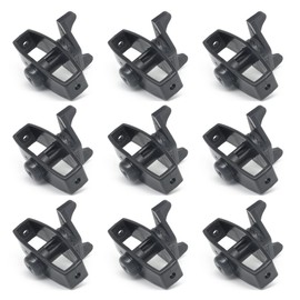 10 Pcs Electric Fence Tightener in line Tensioner, Wire Tensioner Portable Tape Tighteners,Black