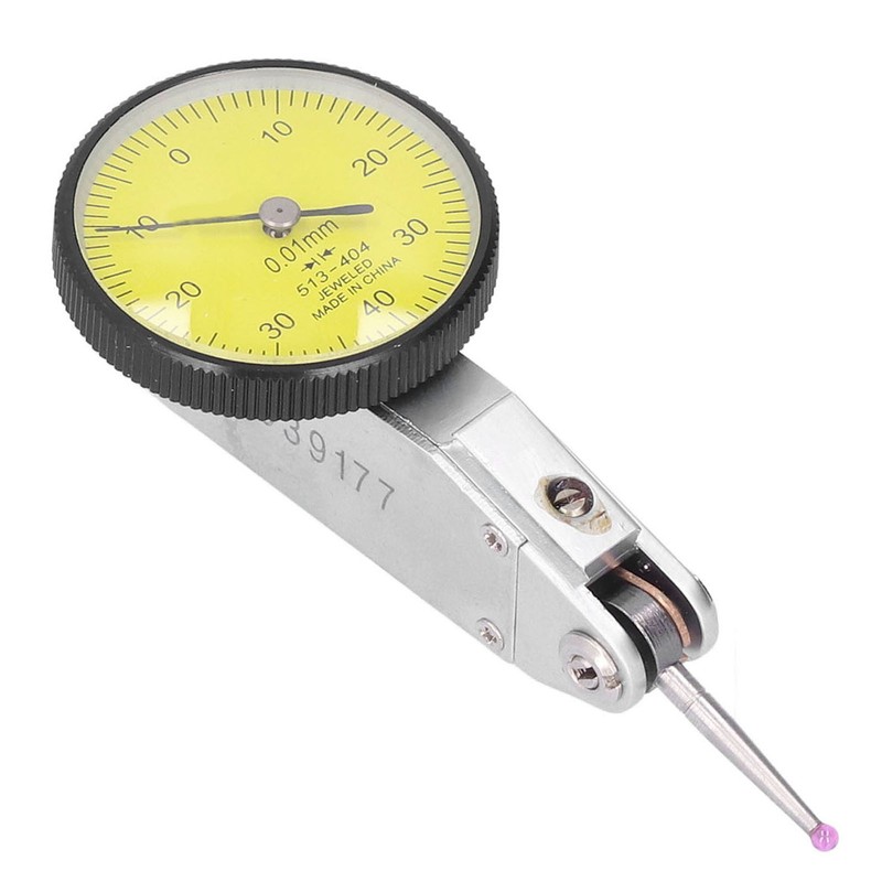 32mm Dial Indicator High Sensitivity Leverage Measuring Gauge with Ruby