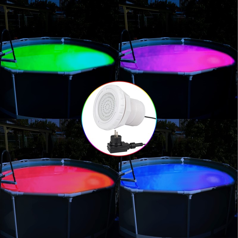 KWODE LED Underwater Pool Lighting for Above Ground Pool, 12