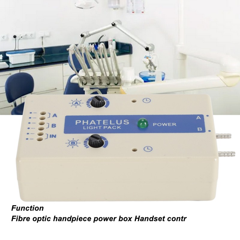 Fiber Optic Handpiece Power System Electric Teeth Light Power Control