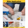 AOKLIT Diamond Beveling Chamfer Bit, Diamond Countersink Drill Bit for