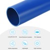 QUARKZMAN PVC Pipe Rigid Round Pipe 45.2mm ID 50mm OD
