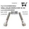 FAS (10) M8-1.25 x40 Stainless Steel Socket Head Socket Cap