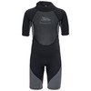 Trespass Scuba, Black, 2/3, Short 3mm Neoprene Suit with 7mm