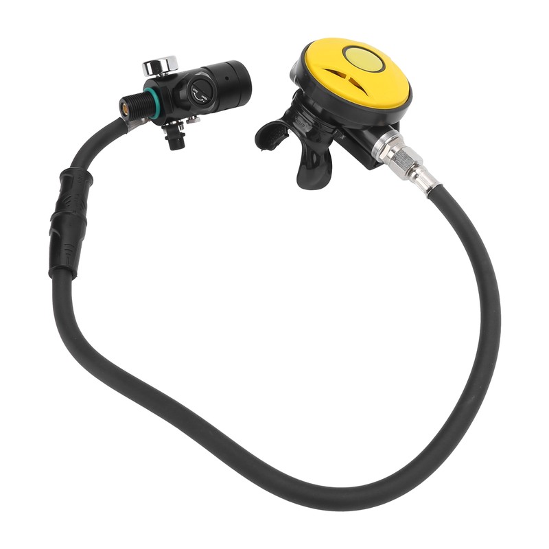 DIDEEP Scuba Diving Equipment Set with First Stage Relief Valve