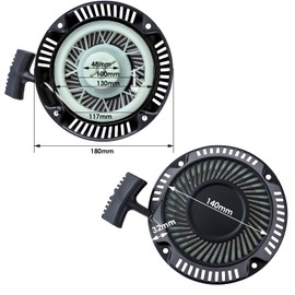 KATSU Tools Recoil Pull Starter Replacement Assembly Kit Fits 1P60 64 Petrol Engines Lawn Mower SP14013207