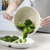 Zeal G211C Melamine Colander/Strainer (24cm) -Cream