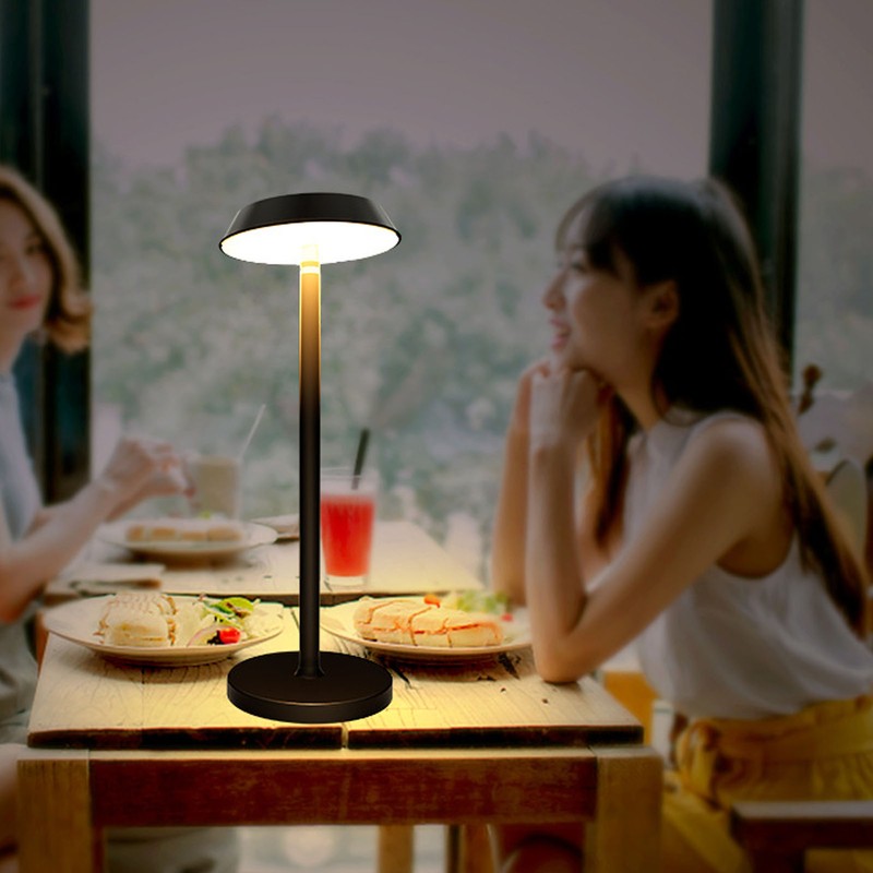 Table Lamp Modern Minimalist Style Eye Protection LED USB Rechargeable