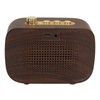 Retro Bluetooth Speaker 1500mah Clear Sound USB Port Mini Wireless