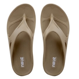 Neoz Sandalias ligeras para mujer con soporte de arco ultra suaves, caqui (Khakhi), 23 cm