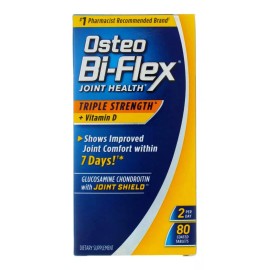 Osteo Bi-flex Triple Fuerza Articulaciones + Vitamina D 80ct