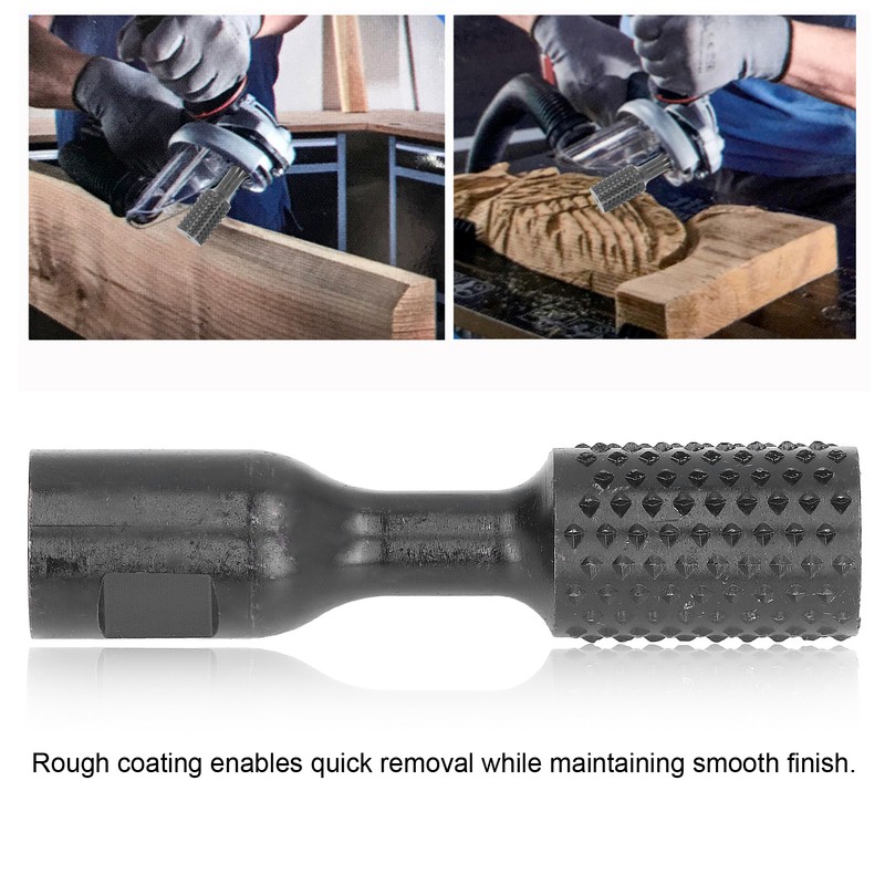 Grinding Head Cylinder Rotary Burr High Carbon Steel Coarse Tooth