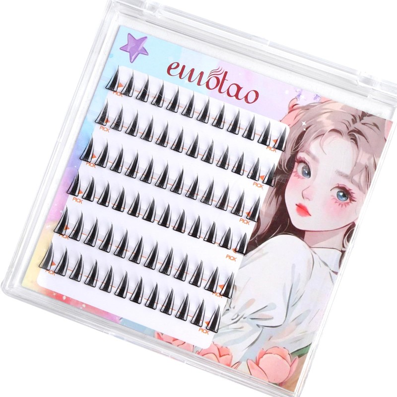 Partial False Eyelashes, No Glue, No Glue, No Fake Eyelashes,