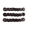 Brute Strength - Leather Drawer Pulls - Braided - Black